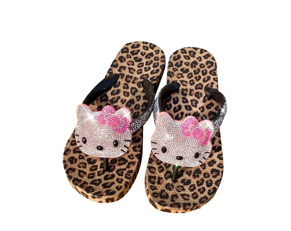 HK CHEETAH FLIP FLOPS